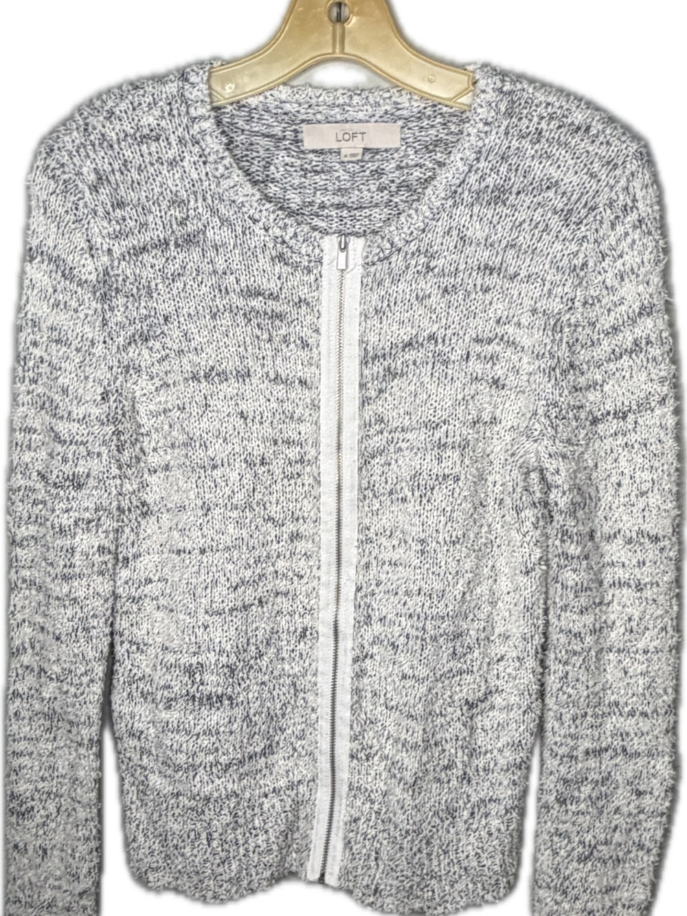 Loft Zip Cardigan Sweater